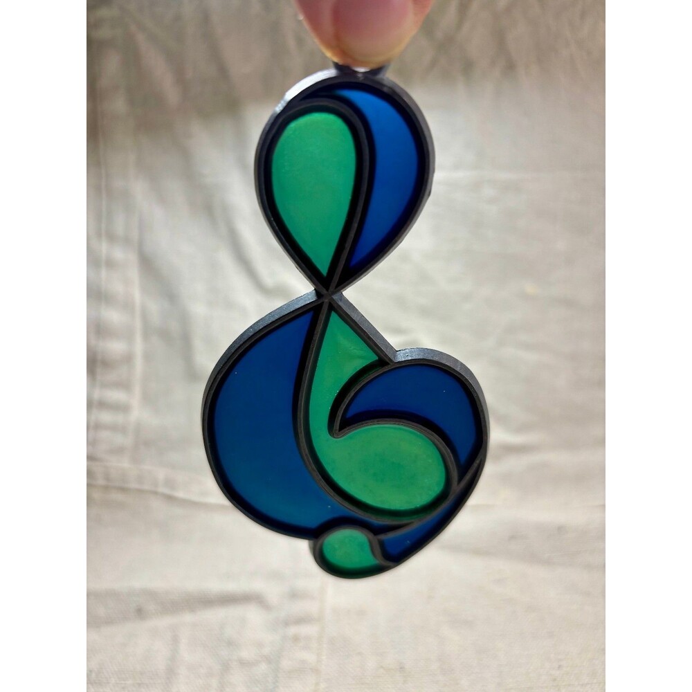 G-Clef Suncatcher Treble Clef For Windows Light Catcher Music